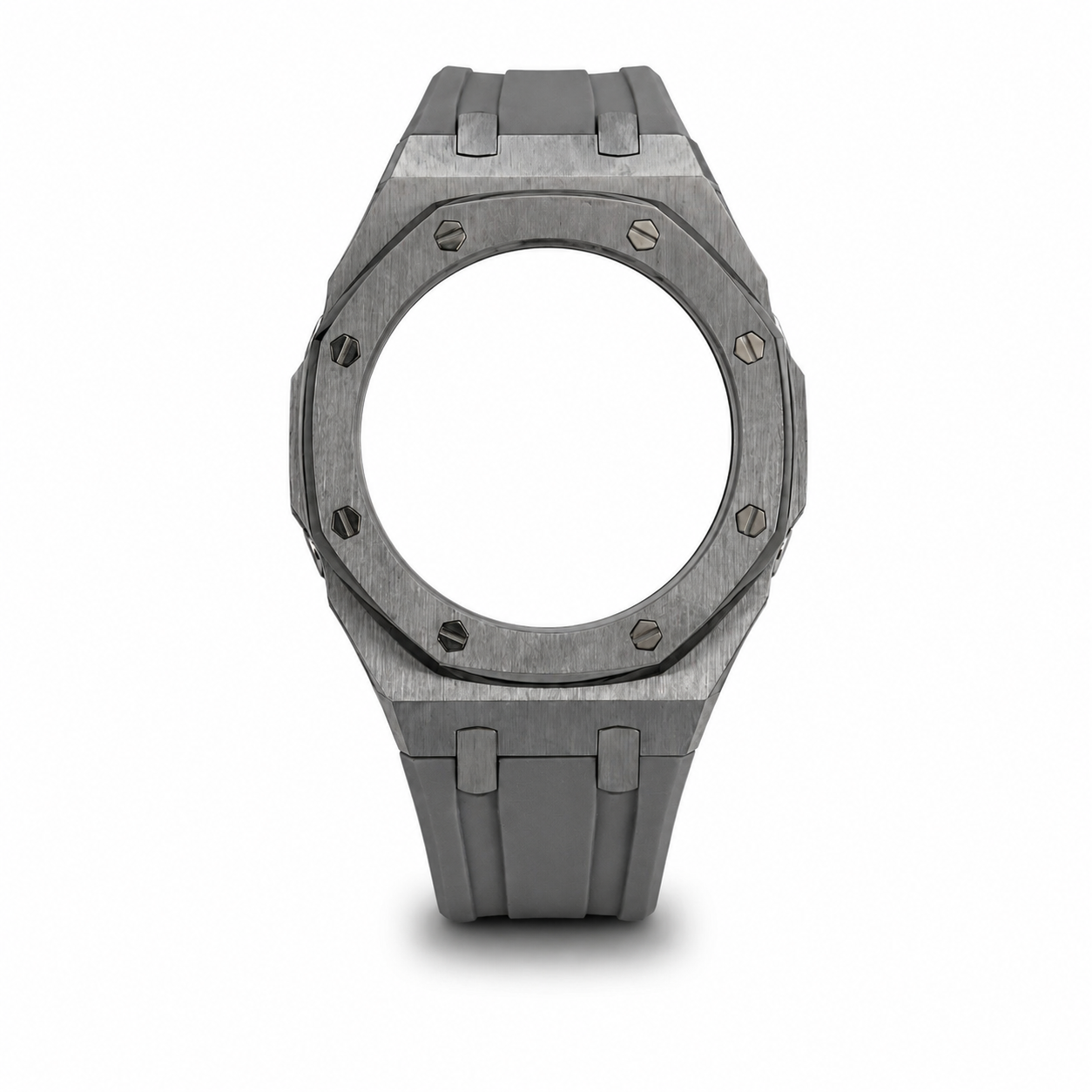 Casio ‘Mono Slate’GA-2100 Mod Kit – Stainless Steel CasiOak Case & Strap Upgrade