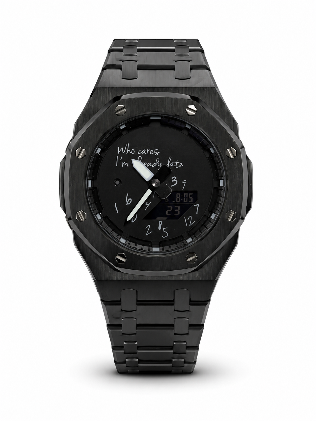 G-Shock Full Stainless ‘Who Cares’ CasiOak