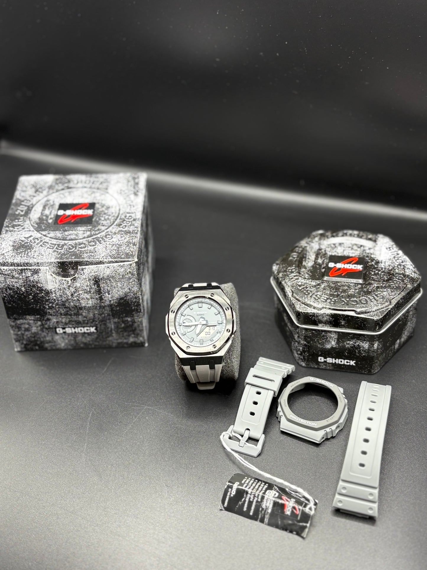 Custom Grey Casioak G-Shock GA2100