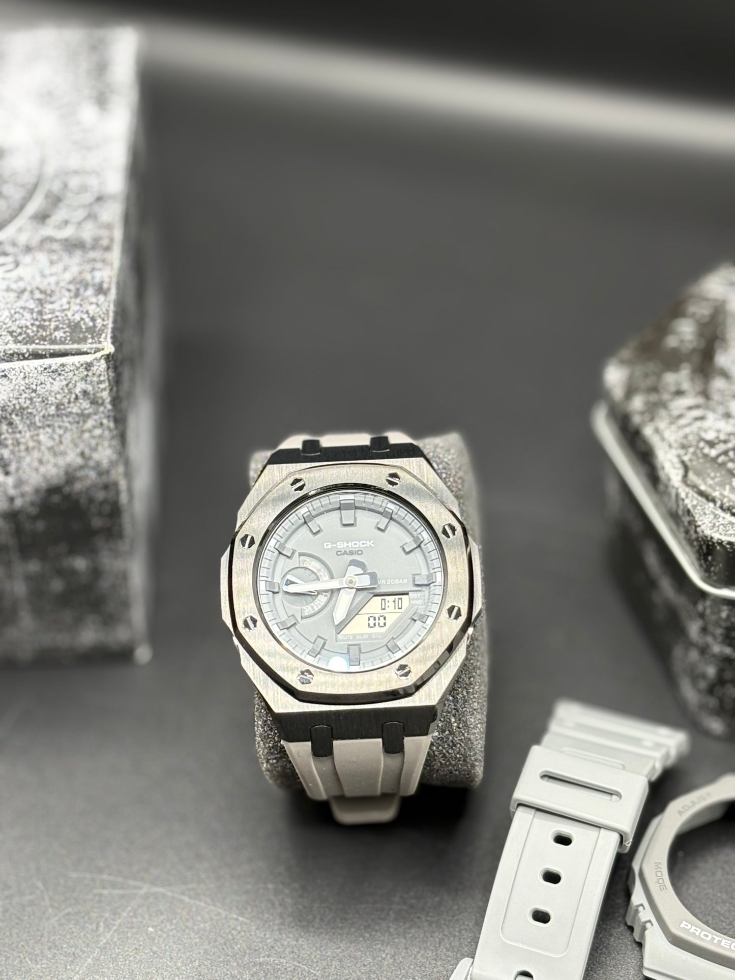 Custom Grey Casioak G-Shock GA2100