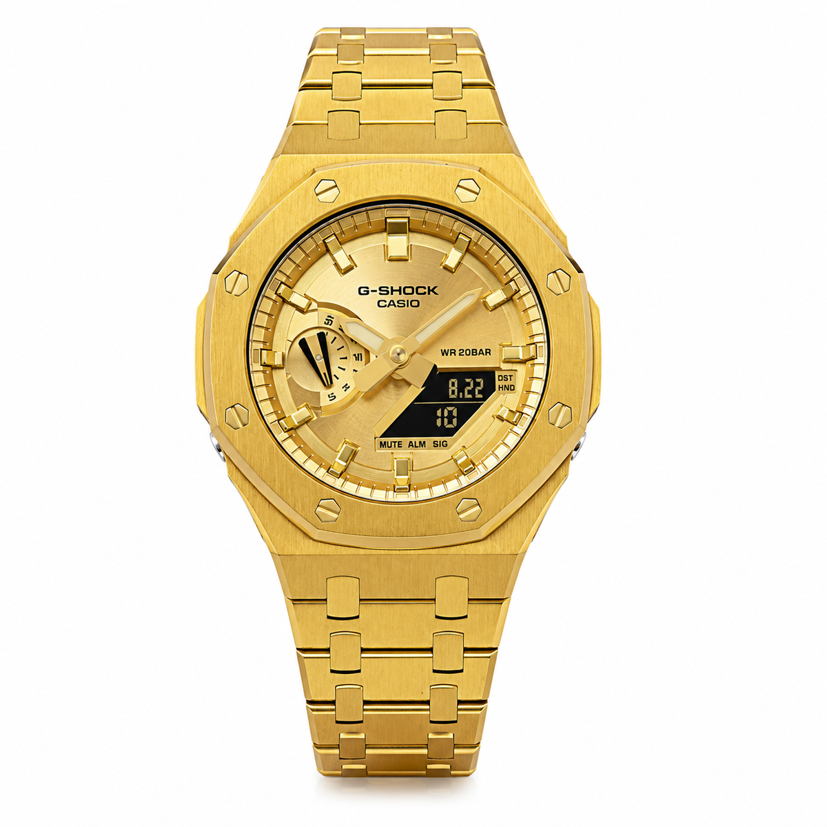 G-Shock ‘Golden Royale’ Full Stainless CasiOak