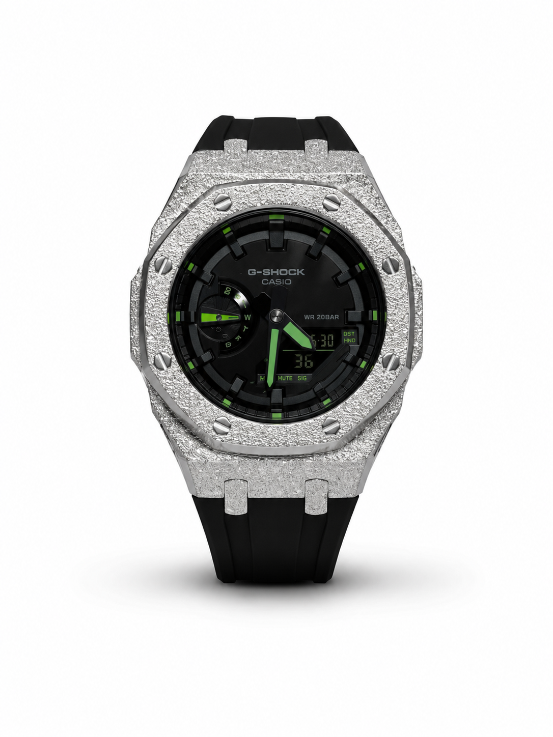 Frosted G-Shock ‘Obsidian Hulk’ CasiOak