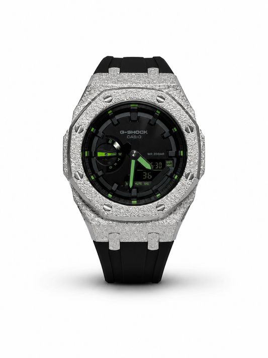 Frosted G-Shock ‘Obsidian Hulk’ CasiOak