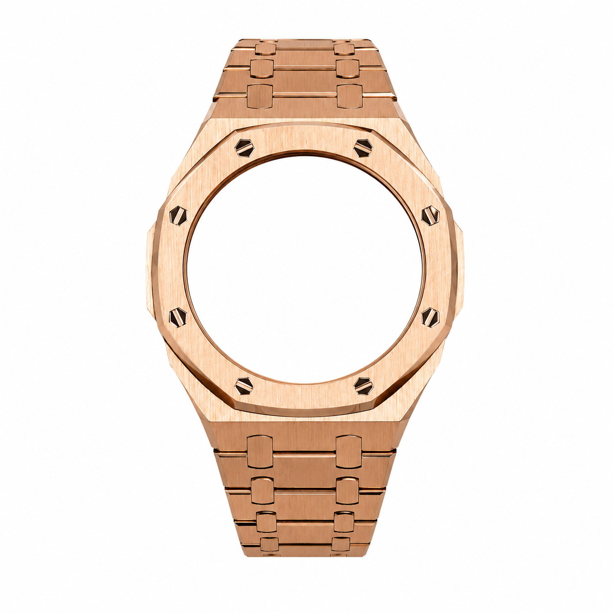 Casio GA-2100 Mod Kit – Stainless Steel CasiOak Case & Strap Upgrade