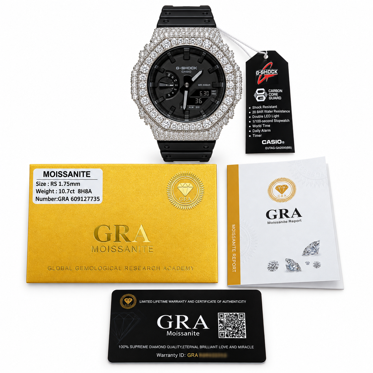 Casio GA-2100 ‘Midnight Maissanite’ Custom G-Shock