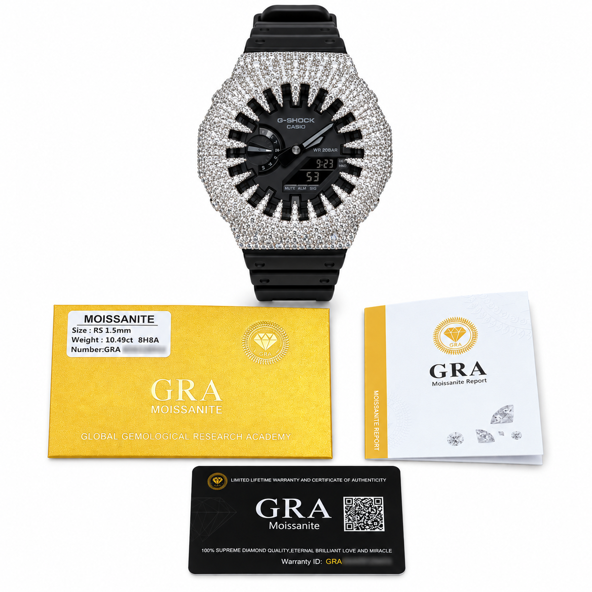 Casio GA-2100 ‘Midnight Maissanite V2’ Custom G-Shock