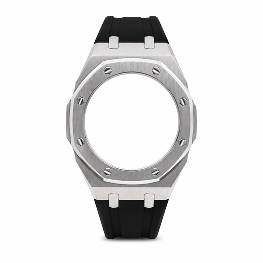 Casio GA-2100 Mod Kit – Stainless Steel CasiOak Case & Strap Upgrade