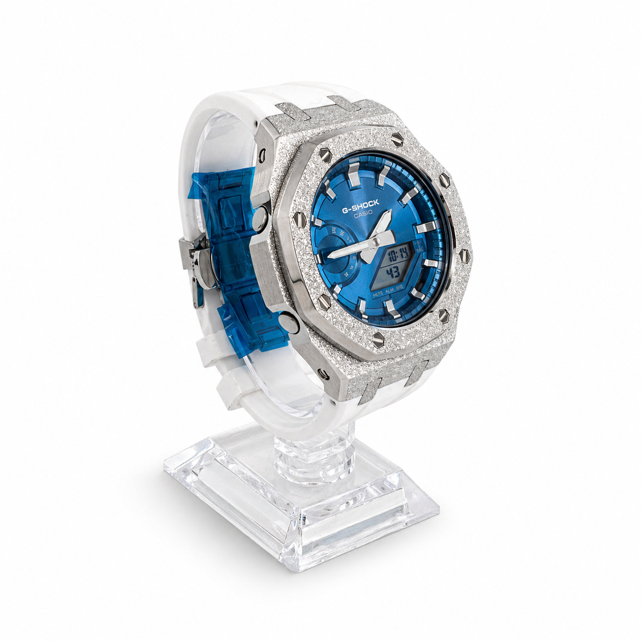 Frosted G-Shock ‘Aqua’ CasiOak