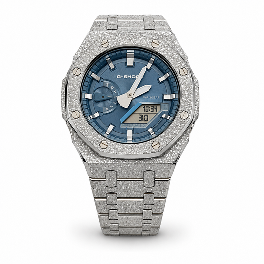 Full Frosted G-Shock ‘Aqua’ CasiOak