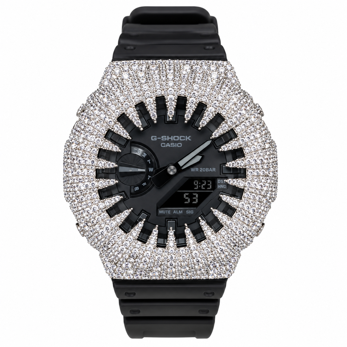 Casio GA-2100 ‘Midnight Maissanite V2’ Custom G-Shock