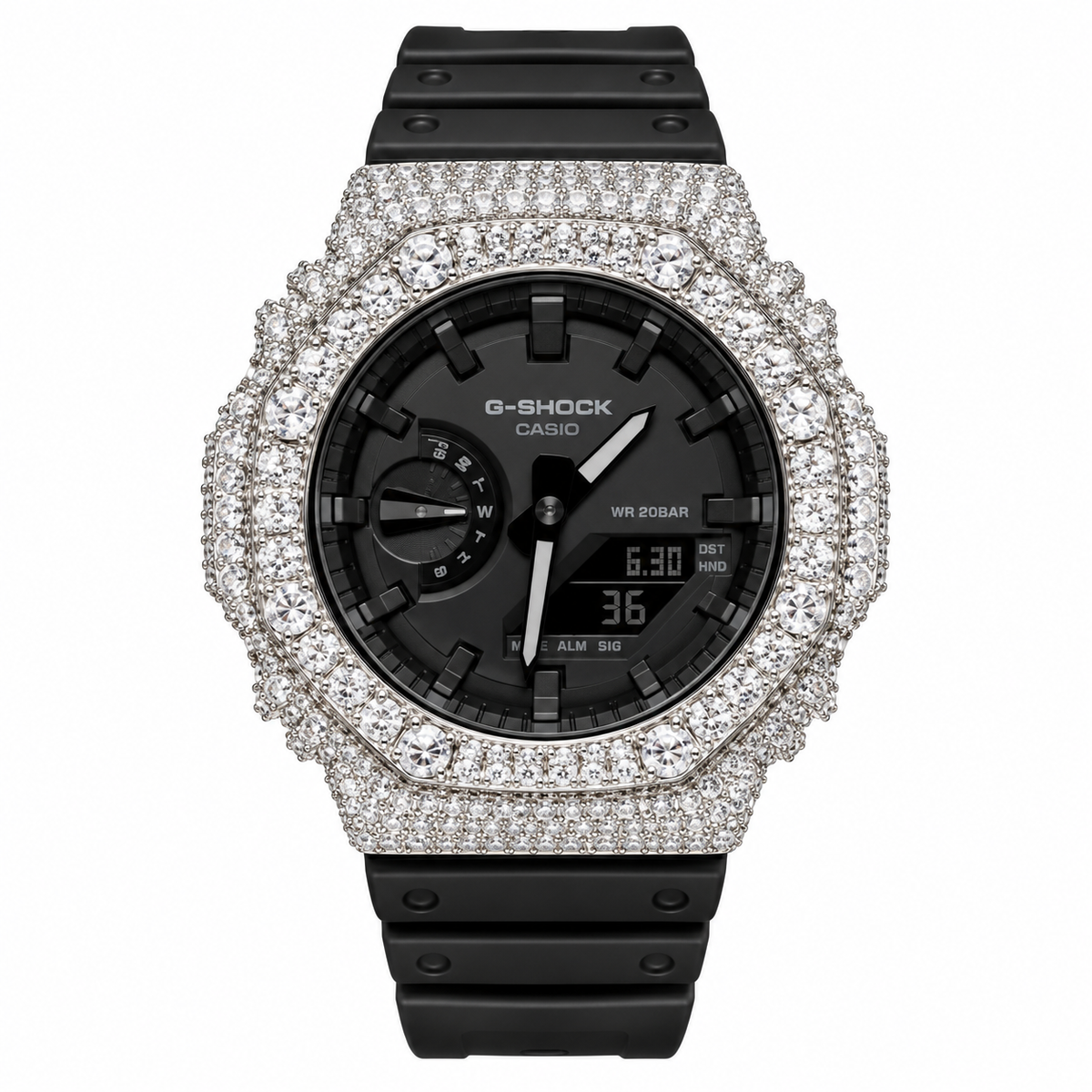 Casio GA-2100 ‘Midnight Maissanite’ Custom G-Shock