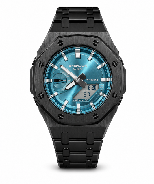 G-Shock Full Black ‘Dark Aqua’ CasiOak