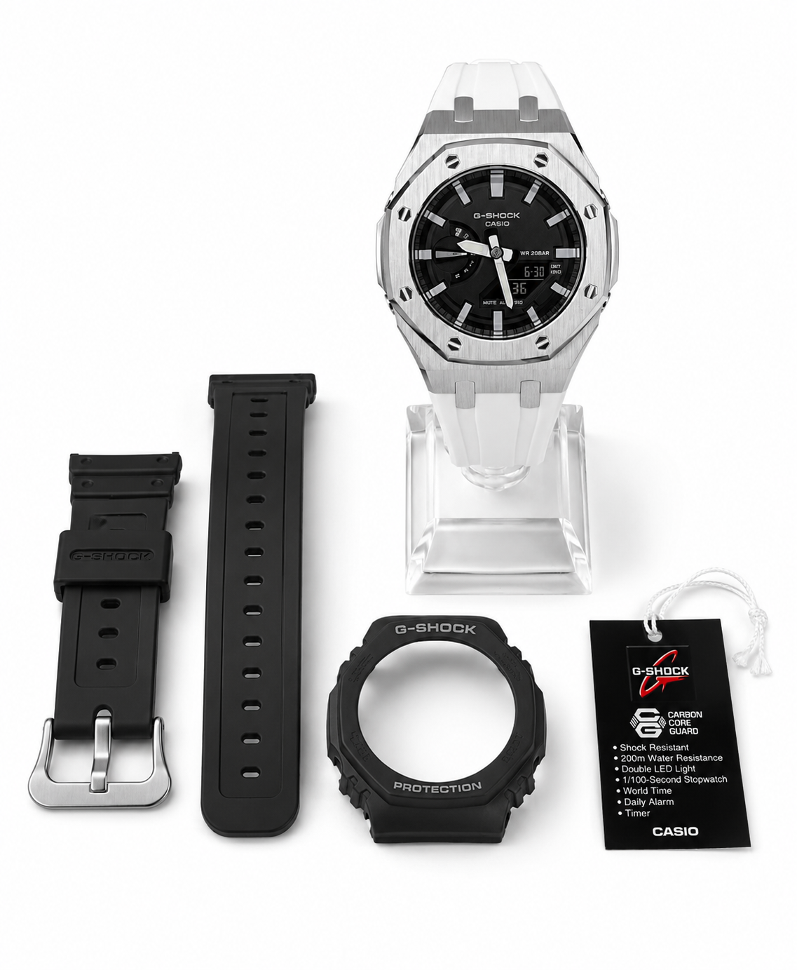 G-Shock ‘Silver Frost’ CasiOak