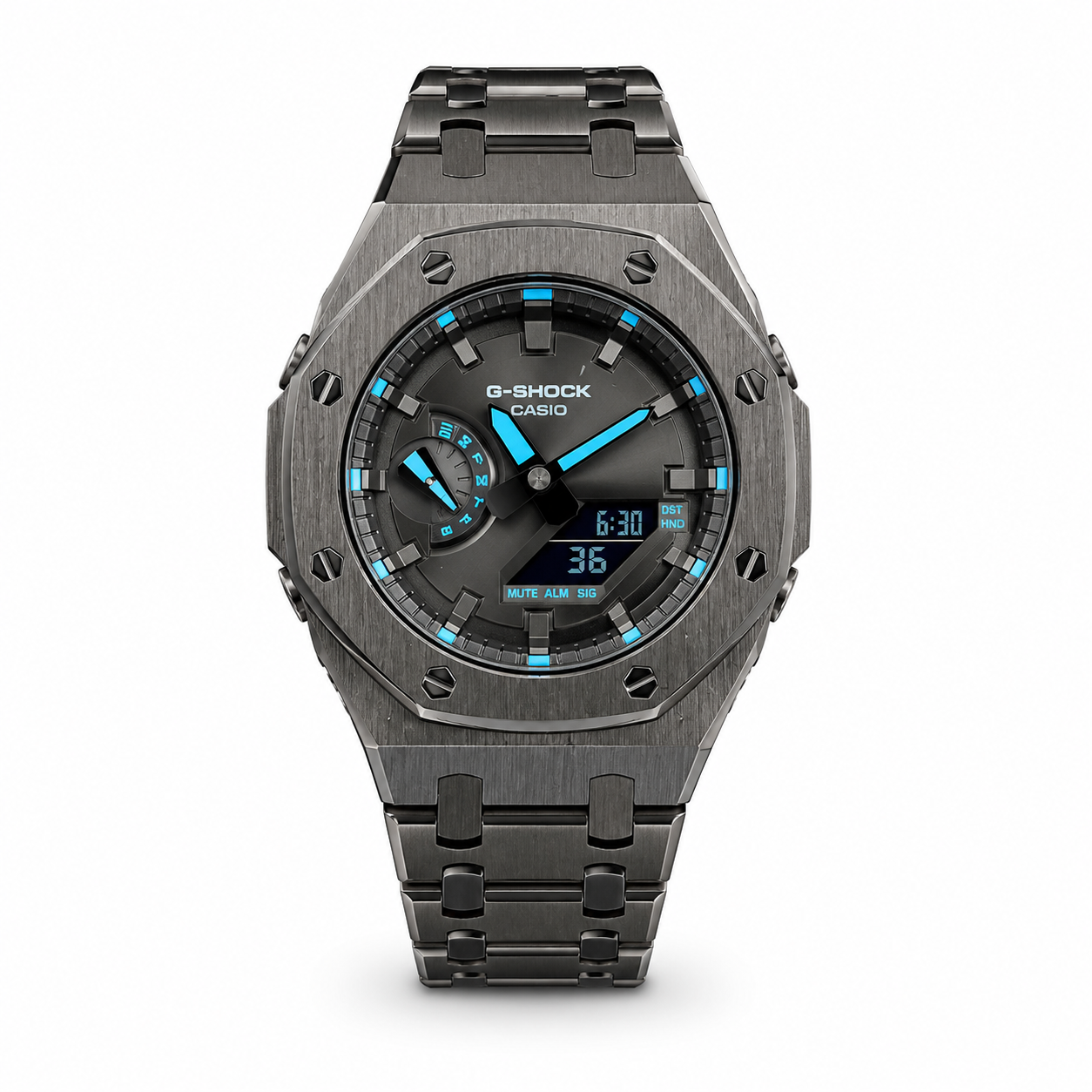 G-Shock Full Stainless ‘Obsidian Pulse’ CasiOak