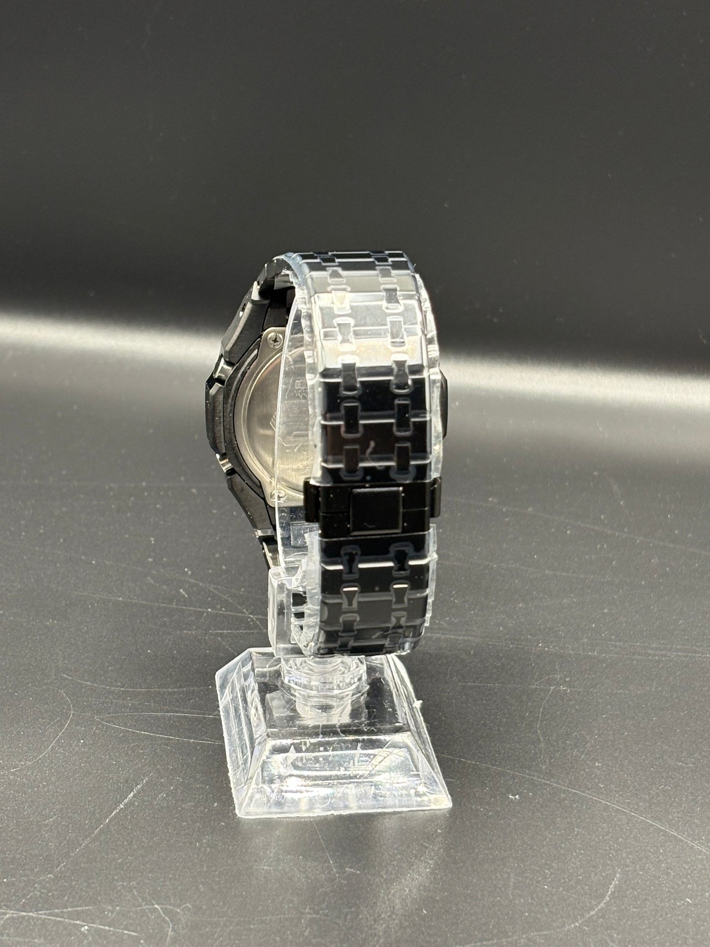 Casio GA-2100 Casioak Black/Blue Dial