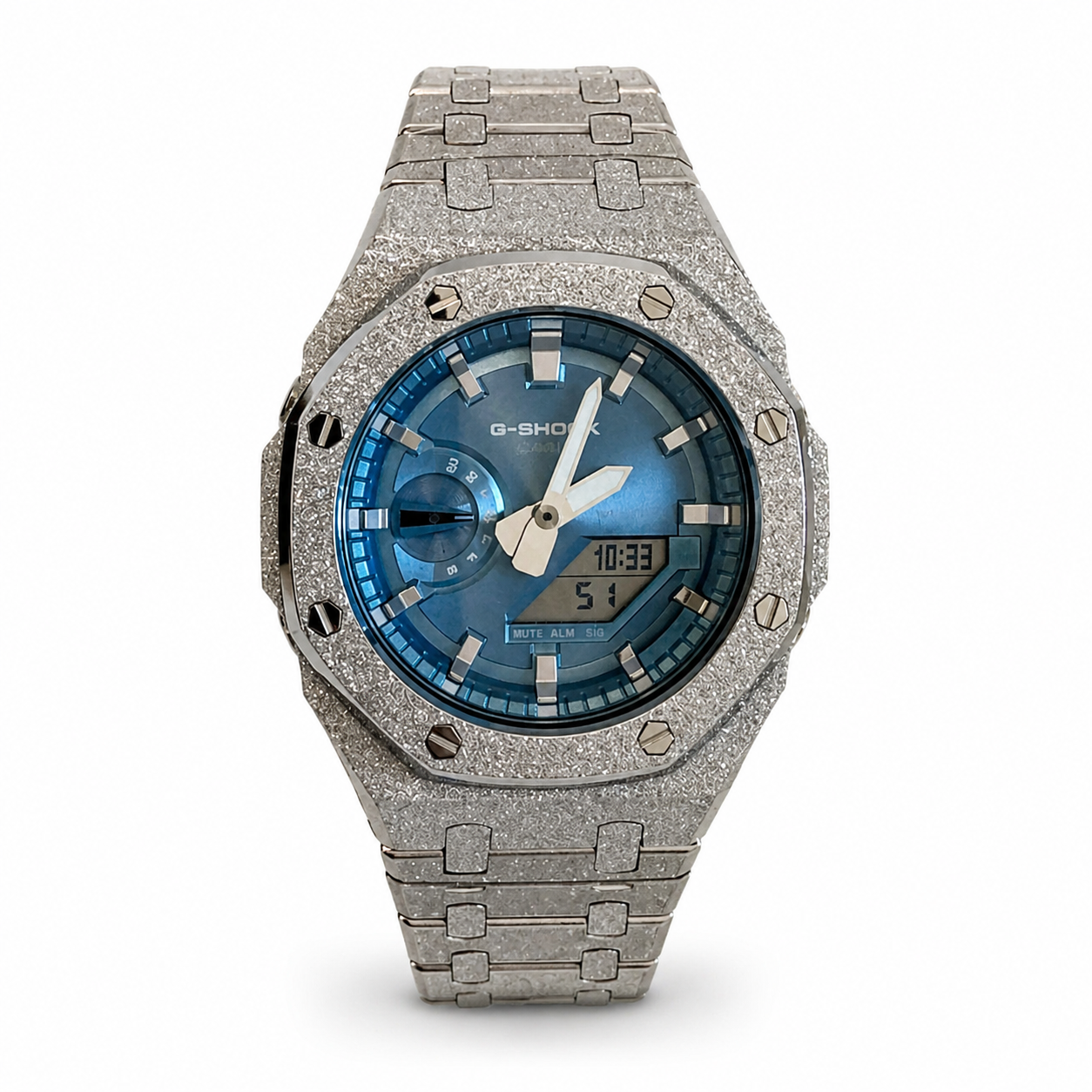 Full Frosted G-Shock ‘Aqua’ CasiOak