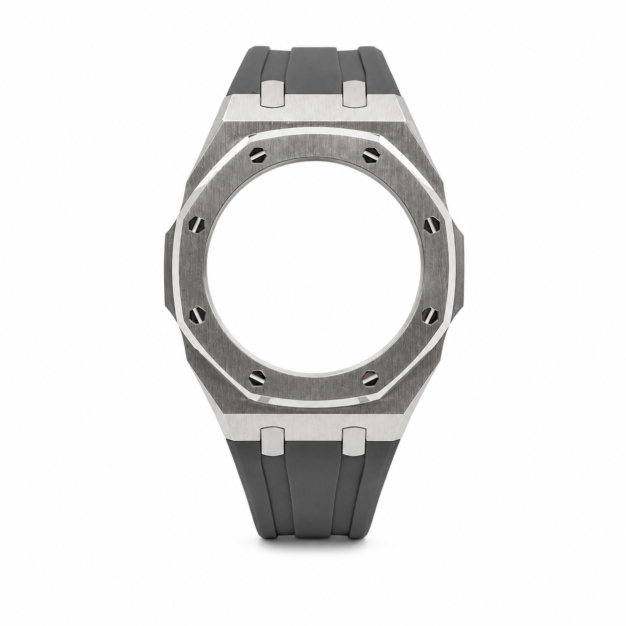 Casio (Axis) GA-2100 Mod Kit – Stainless Steel CasiOak Case & Strap Upgrade