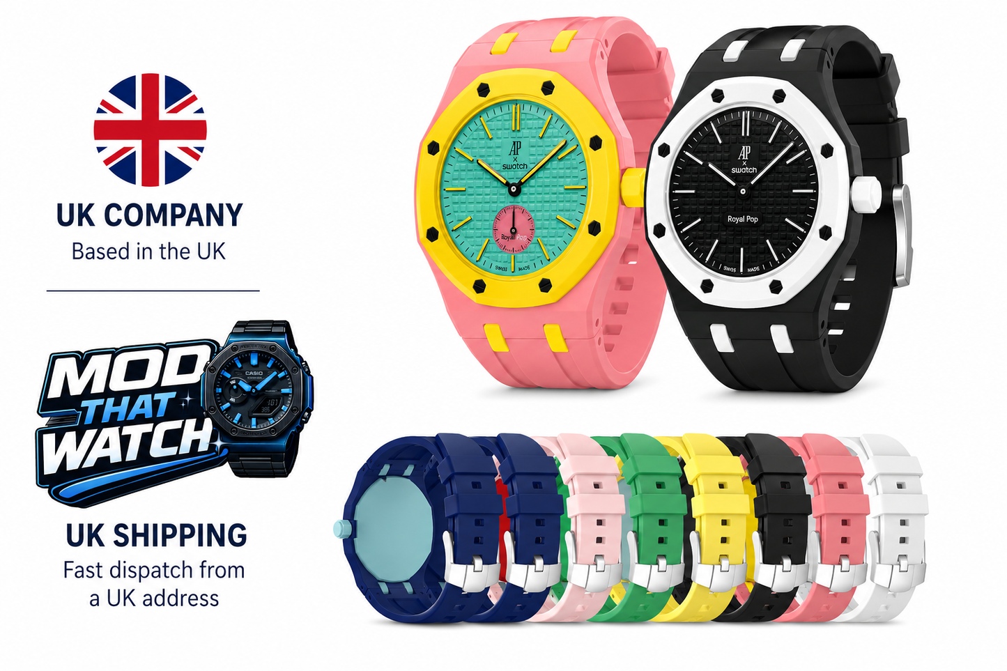 AP Royal Pop X Swatch Watch Strap Adapter